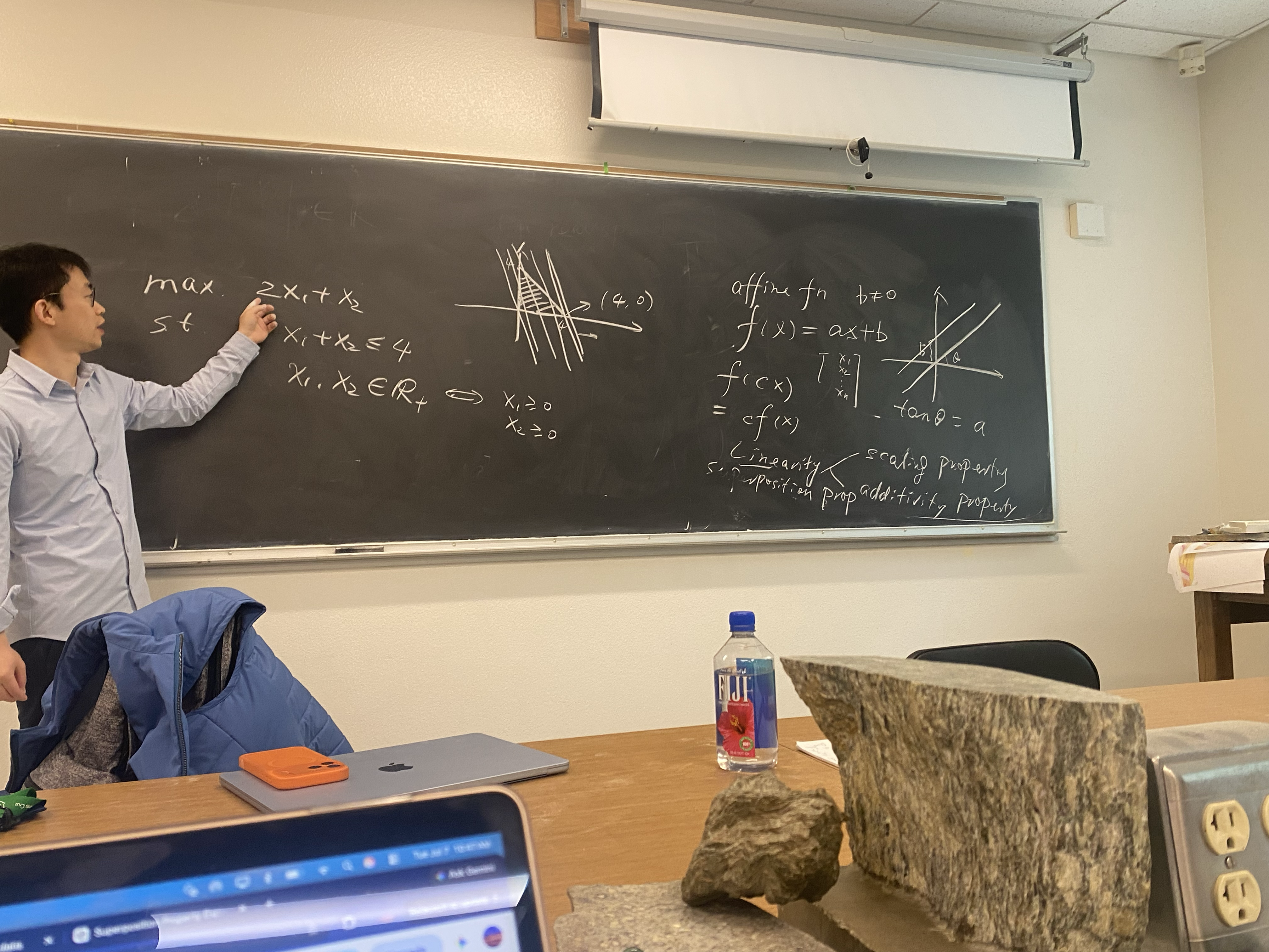 Professor Yu Zhang explains the math behind energy optimization.